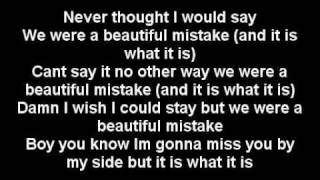 Beautiful Mistake - Keri Hilson LYRICS ON SCREEN