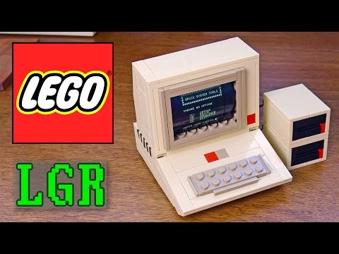 LGR - Building a Lego Apple 2 Computer!