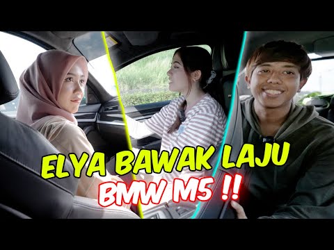 ELYA BAWAK LAJU BMW M5 !! - AM & CUNA CUAK !