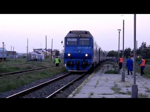 R 12886 Bucuresti Nord - Mangalia soseste in statia Mangalia