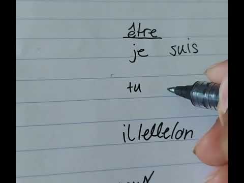 Das Verb avoir und être konjugieren einfach erklärt