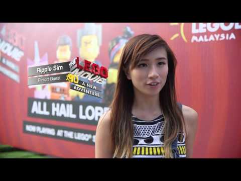 The LEGO® Movie 4D: A New Adventure launch in LEGOLAND MAlaysia