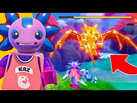 Der ENDBOSS in LEGO Fortnite Ninjago! (Kompletter Bosskampf)