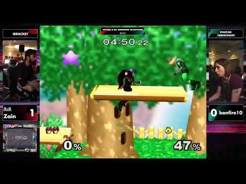 Wavelength 2024 Phase 2 Pools - Zain vs Bonfire10 - Super Smash Bros. Melee