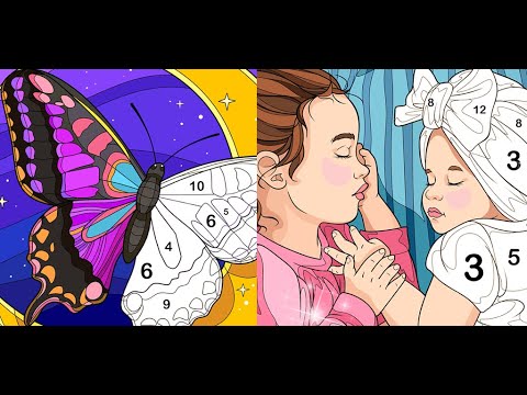 Tap Color Pro: Color By Number - YouTube