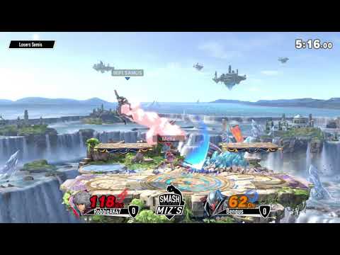 Smash @ Miz's Ultimate 8 - RobbieAK47 (Shulk) vs. Bengus (Samus) Losers Semis