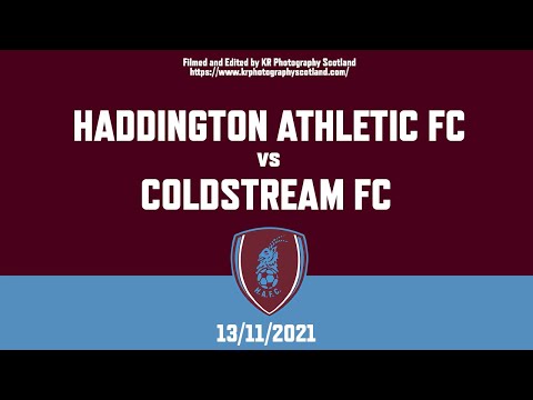 Haddington Athletic FC 6 - 0 Coldstream FC EXTENDED HIGHLIGHTS (13/11/2021)