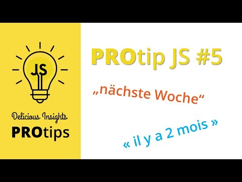 JS protip #5: Formatting time distances