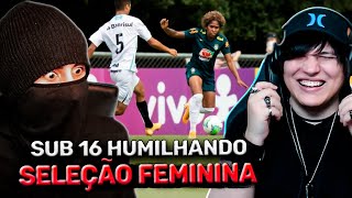 The Under-16 team is beating the Women's National Team by a landslide!