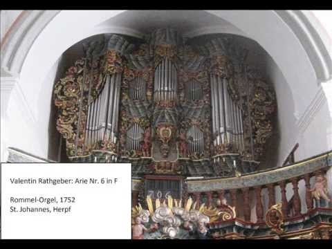 Johann Valentin Rathgeber (1682-1750): 60 Schlag-Arien - Teil 1: Arien 01 - 10