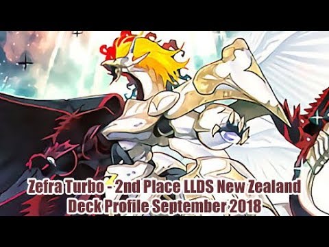 Zefra Turbo - 2nd Place LLDS New Zealand - Yugioh Deck Profile September 2018