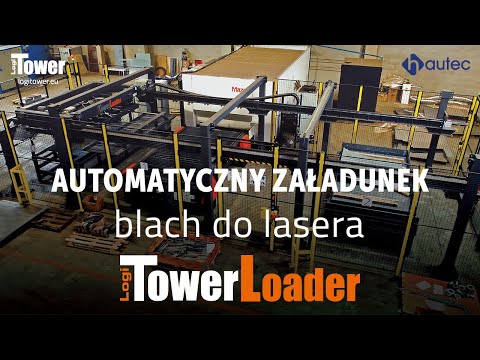 ISL: automatyczny załadunek blach do lasera LogiTowerLoader