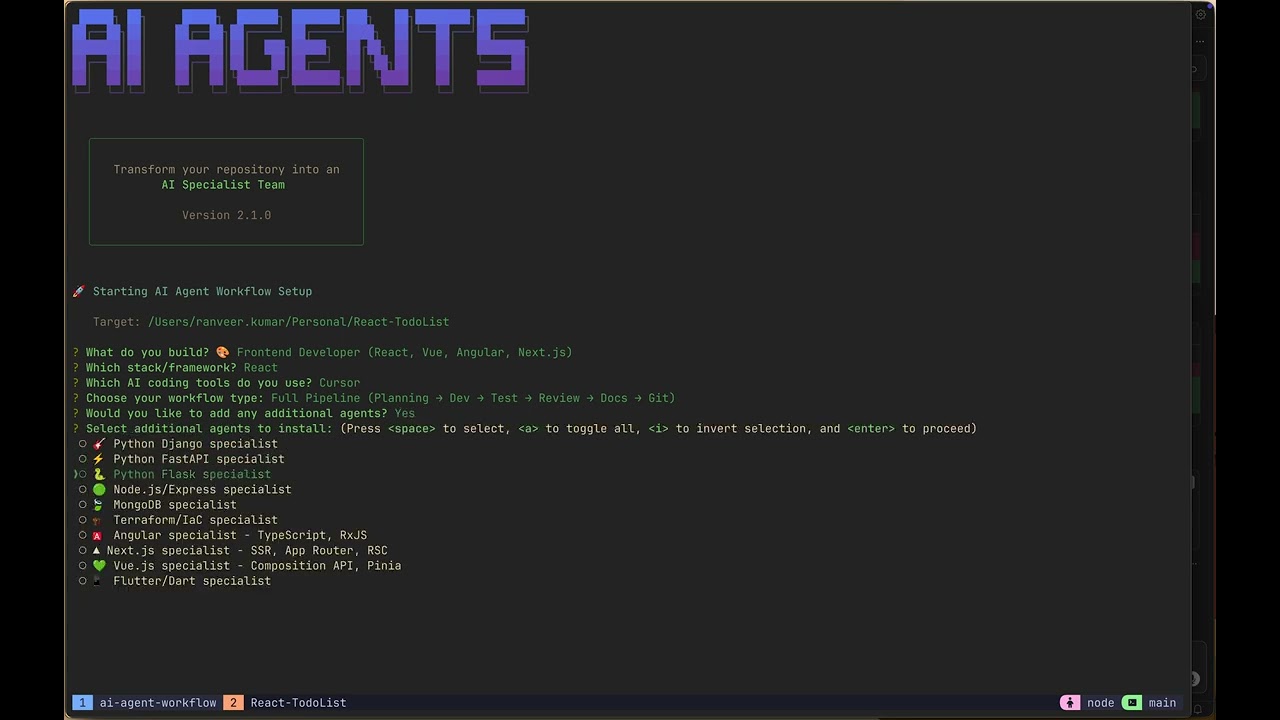 AI Agent Workflow Installation Guide