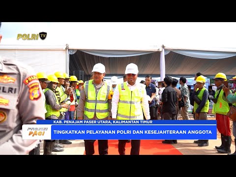 KAPOLDA KALTIM PIMPIN GROUNDBREAKING 2 PROYEK STRATEGIS PEMBANGUNAN INFRASTRUKTUR POLRI