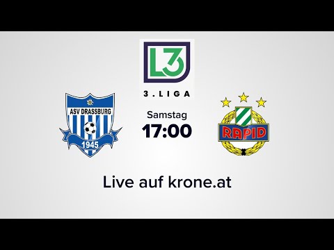 LIVE: ASV Draßburg - SK Rapid Wien
