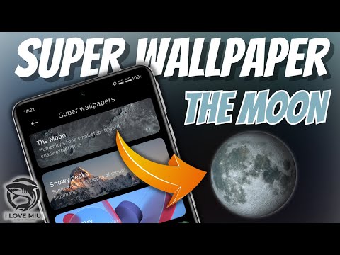 Install Super Wallpaper On Any Xiaomi - Redmi - Poco | New The Moon Super Wallpaper