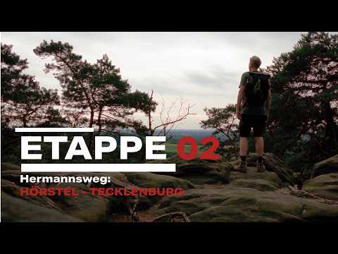 Hermannsweg Etappe 2: Von Hörstel nach Tecklenburg | 156KM auf Deutschlands Traumweg! 🥾