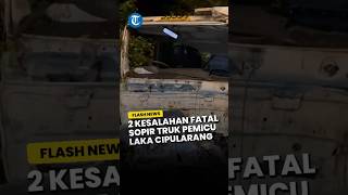 Polisi Bongkar Kesalahan Fatal Sopir Truk Penyebab Laka Maut Tol Cipularang, Soroti Kondisi Truk
