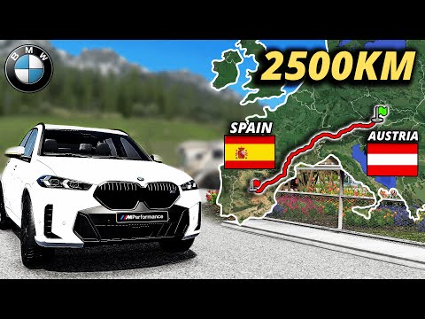 ETS2 Longest Road Trip (Vienna to Madrid) Austria to Spain | Euro Truck Simulator 2