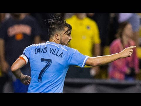 GOAL | David Villa levels the score | NYC vs. CLB