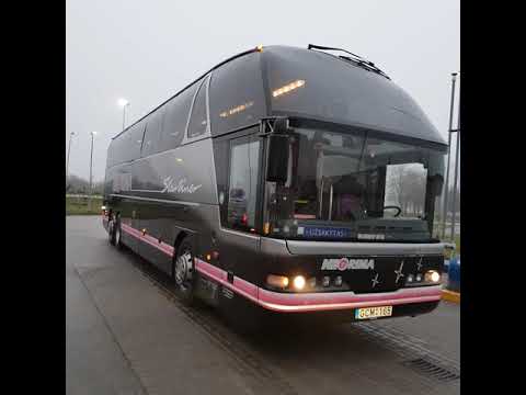 Neoplan Starliner outside and inside