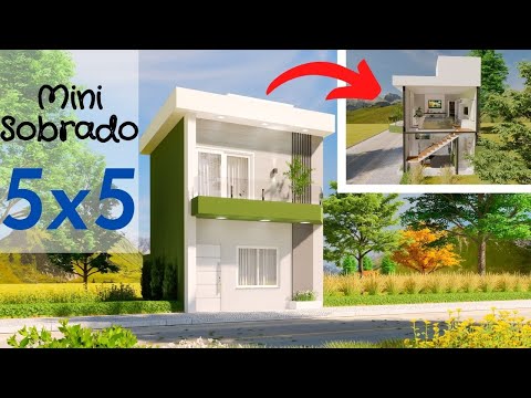 MINI SOBRADO 5x5 | Muito confortável!!!
