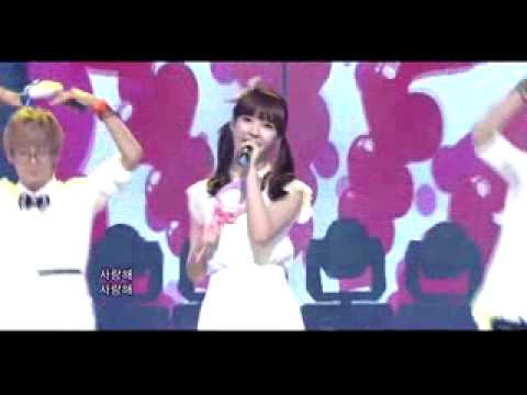 110911 Inkigayo   IU & Teen Top   Special Stage