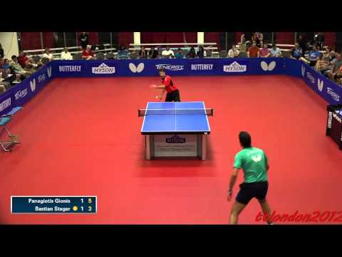 Gionis Panagiotis vs Bastian Steger (Chicago Open 2015) Final