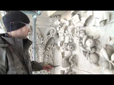 The Work of a Stonemason at St Paul's Cathedral