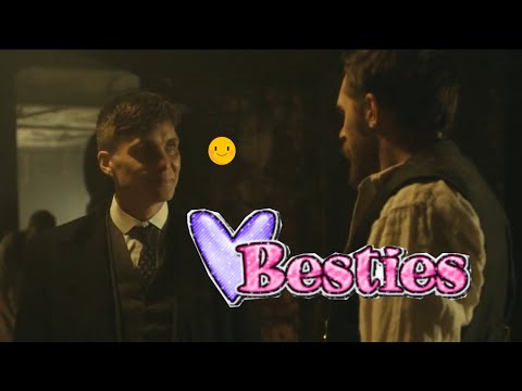 tommy shelby and alfie solomons being besties for 3 minutes straight