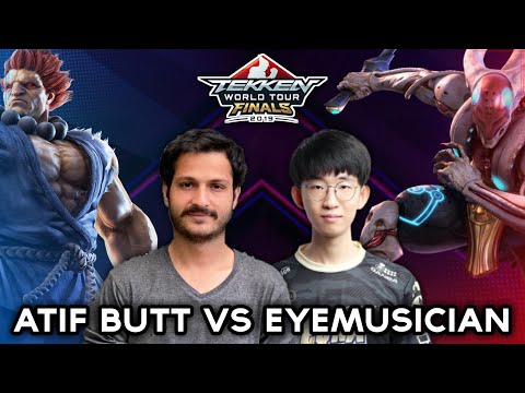GG Atif Butt (Akuma) vs ROX Dragons EyeMusician  (Yushimitsu) | TWT 2019 Finals | LCQ Top 8 |