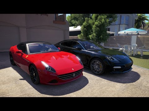 EduKof VS Anna - Porsche Panamera VS Ferrari California T
