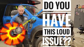 Ford FAN stuck on - 6.7 Powerstroke diesel truck