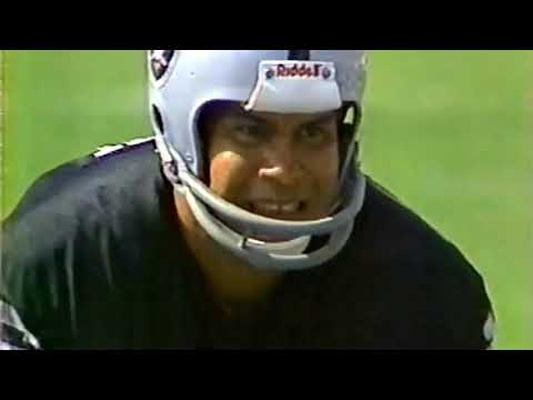 1986 week 6 Seahawks at Raiders