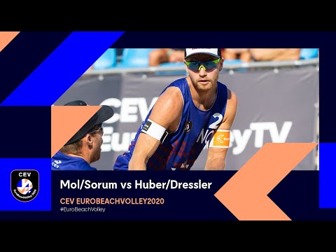 Mol/Sorum vs Huber/Dressler FULL MATCH - EuroBeachVolley 2020