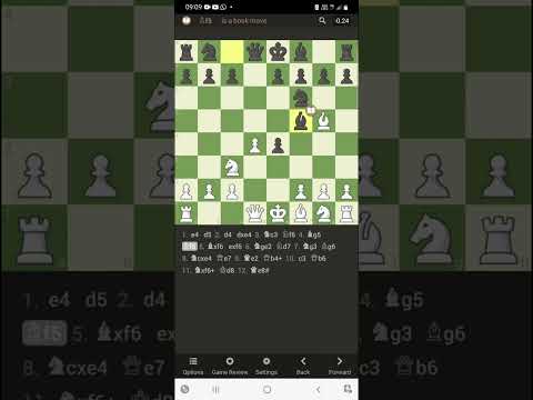How to checkmate in 12 moves with Von Popiel Gambit |