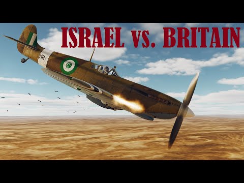When Israelis fought the British (Spitfire vs Spitfire, 1949)
