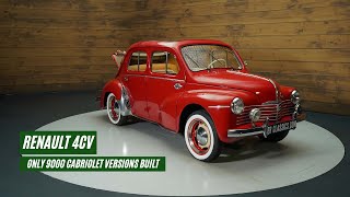 Video Thumbnail for 1951 Renault 4CV
