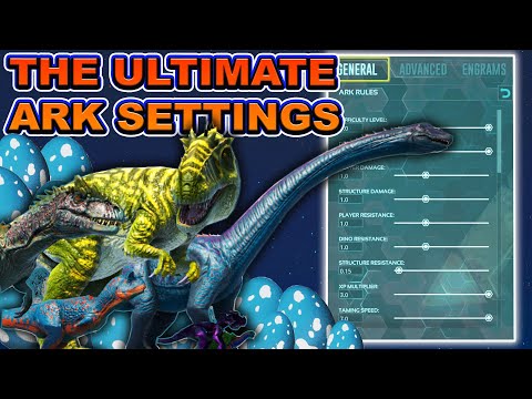 Ark Single Player Settings Easy | The Ultimate Settings for TAMING/EXP/HARVESTING/BREDDING & More!