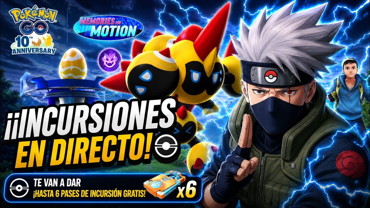 🚨EMPIEZA EL RAID DAY SUPER MEGA INCURSIONES FALINKS🚨UNETE Y BUSQUEMOS EL SHINY EN DIRECTO POKEMON GO