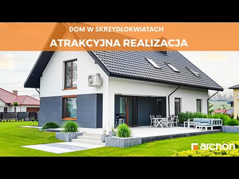 Dom w skrzydłokwiatach – Atrakcyjna realizacja I ARCHON+ Projekty Domów