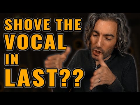 How to SEAT A VOCAL Down INTO THE MIX