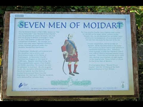 Who were Scotland's "Seven Men of Moidart"?