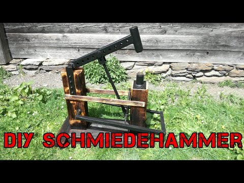Pedal-Schmiedehammer selber bauen | DIY treadle hammer Video