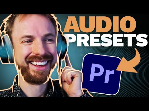 Awesome audio presets to sound good in Adobe Premiere Pro 2025 | Make and Save your Own Presets