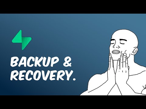 Supabase backup & recovery guide