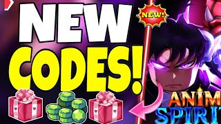 🔮SHADOW TUSK🔮 ANIME SPIRITS CODES - NEW ROBLOX ANIME SPIRITS CODES 2025