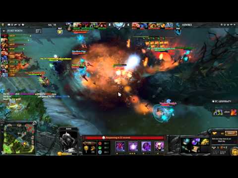 DAC 2015 - Navi vs Newbee (Dendi & Xboct Triple Kill)