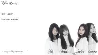 [Color Coded/Han/Eng/Rom] Melody Day (멜로디데이) [ft. Ravi (라비 of 빅스)] - When It Rains (비가 내리면)