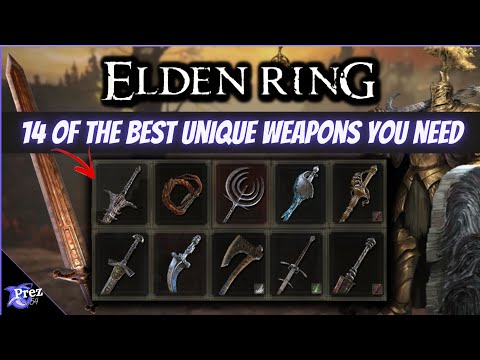 14 of the BEST Unique Weapons in Elden Ring You NEED To Try...